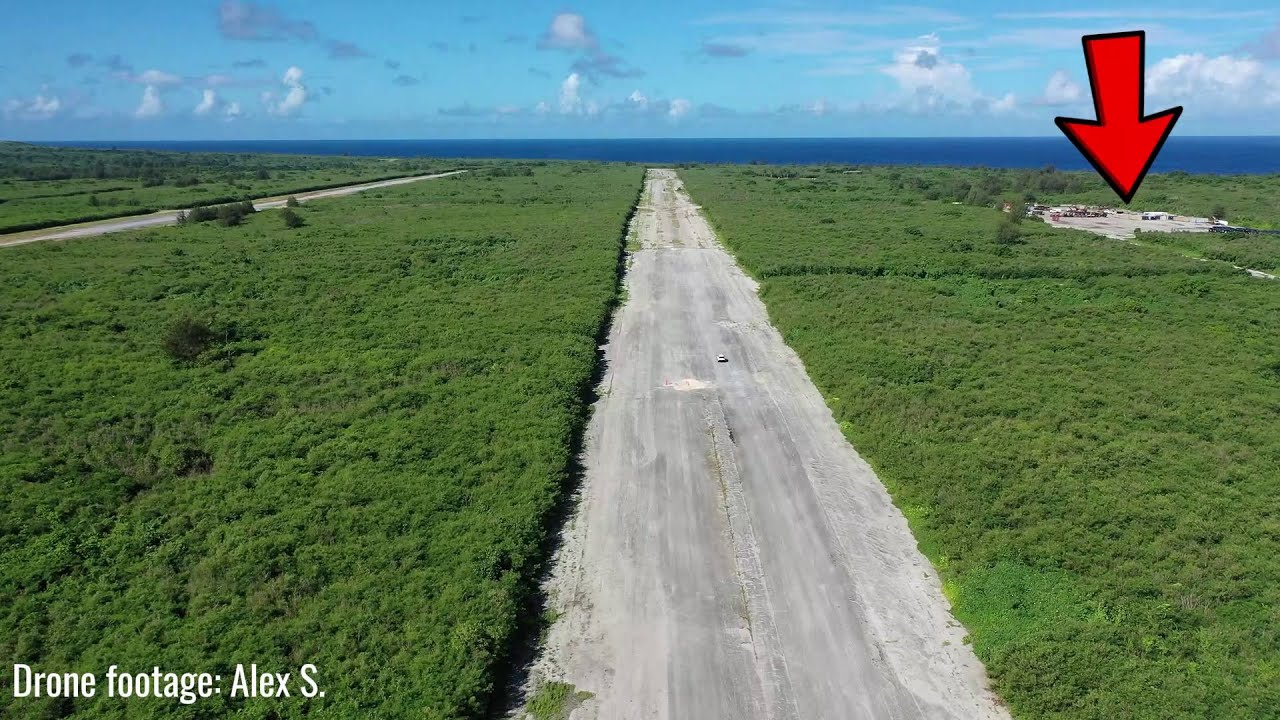 ⭐Tinian Island Runway Drone Footage | Historic Runways 80 Years Later | Able, Enola Gay, Hiroshima