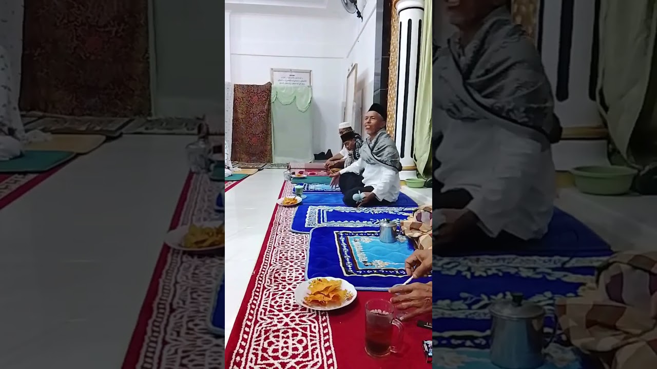 Sholat Tarwih  bersama jamaah suluk dan Ceramah ustad Drs Syafrullah di Surau Haqikat Siguntur