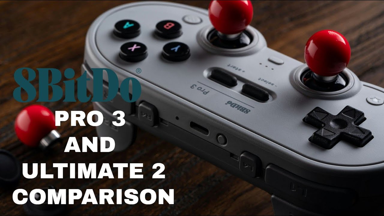 Сравнение 8BitDo Pro 3 и Ultimate 2 Wireless. Мне очень нравятся эти контроллеры...
