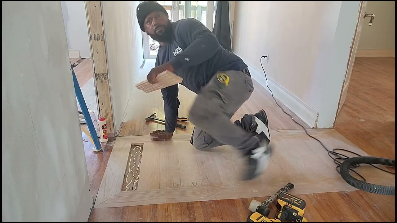 Repairing wood floor