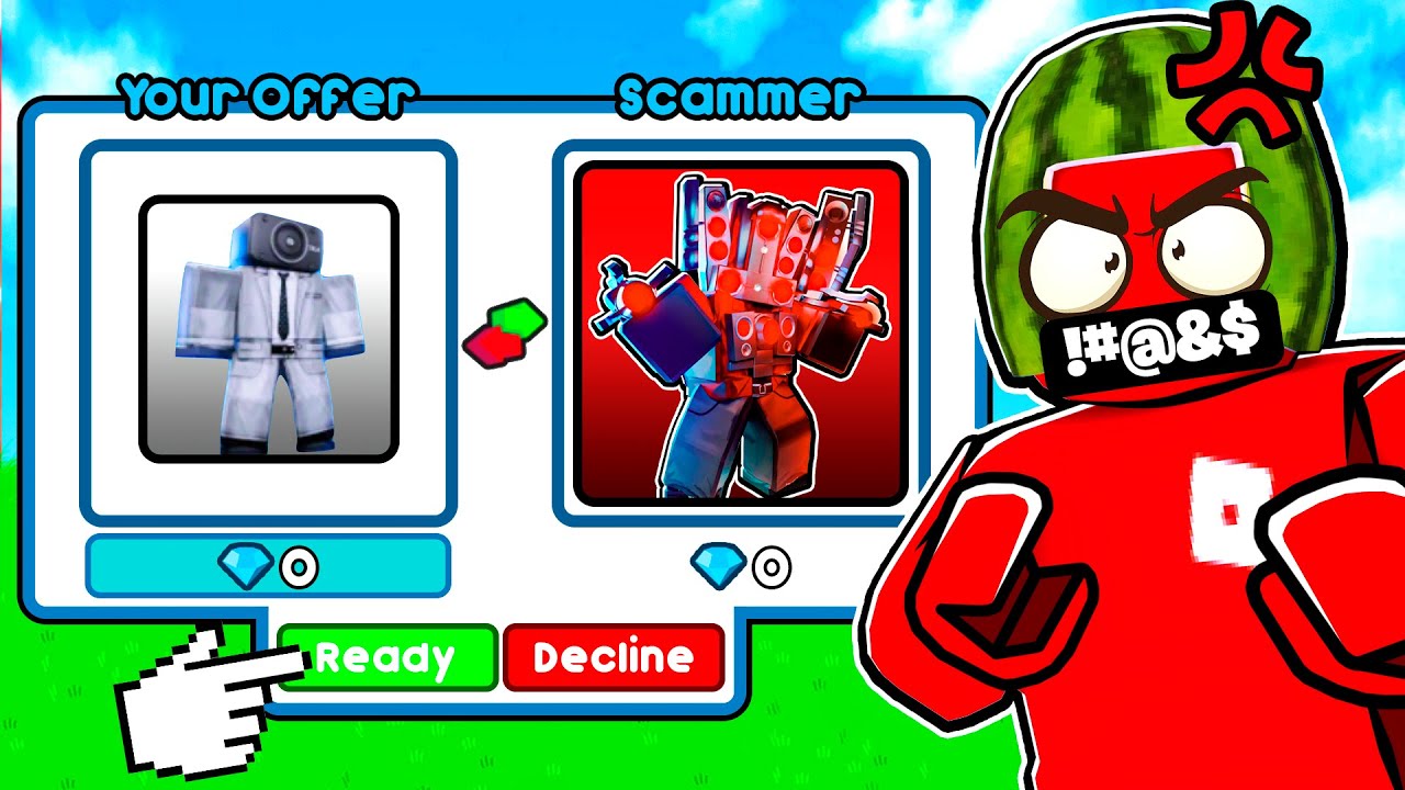 Scamming A SCAMMER In Toilet Tower Defense
