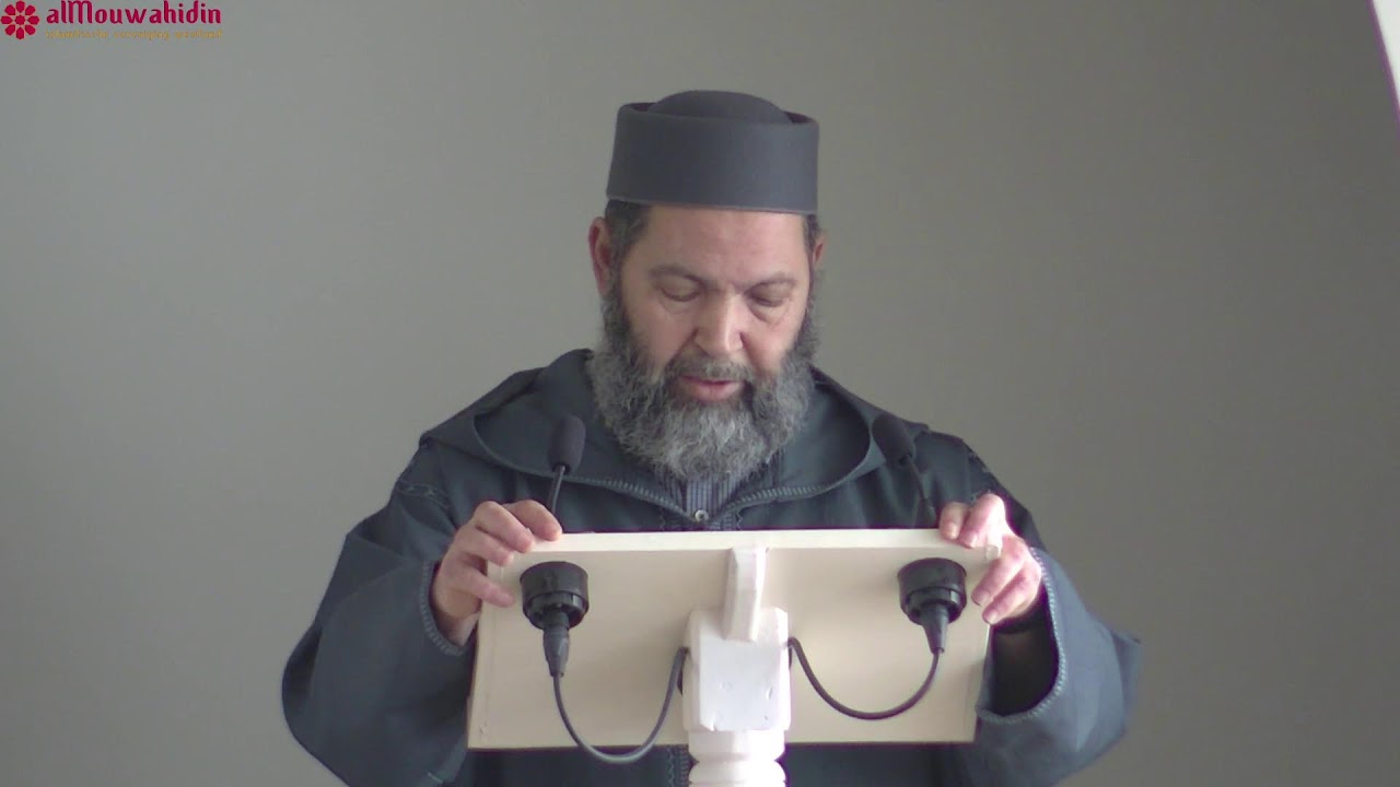 Vrijdagpreek met Ustaadh Mostapha bno Omar