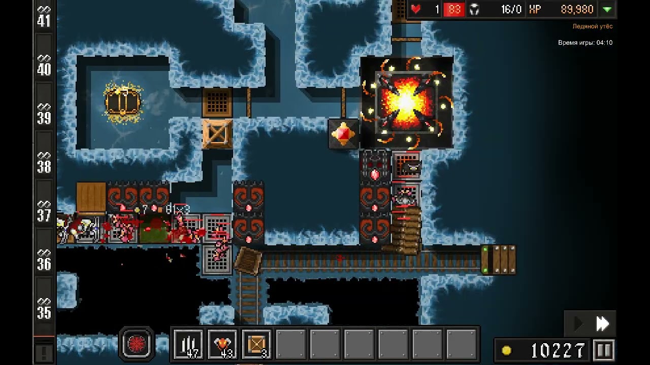 Dungeon Warfare 2. Ледяной Утёс. Бесконечный режим.