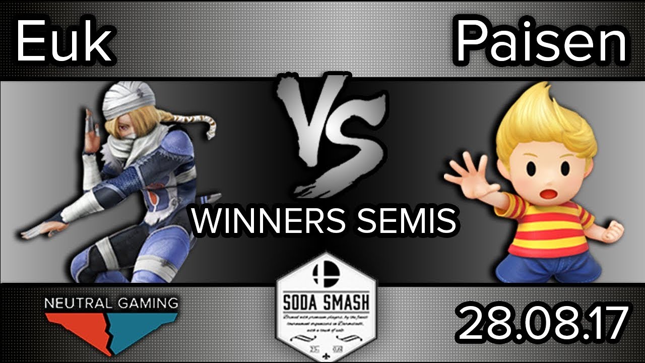 Soda Smash II - NG | Euk (Sheik) vs NG | Paisen (Lucas) - Winners Semis