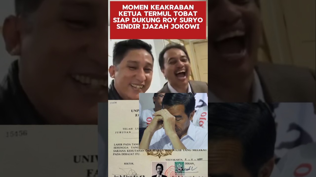 Raja Termul bela Roy Suryo, akankah yang lain mengikuti? #beritapolitik #isupolitik #analispolitik