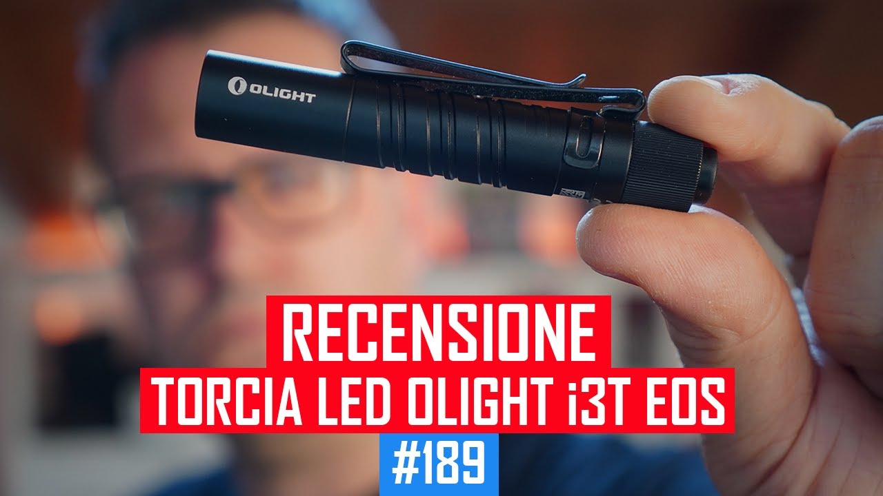 Recensione Olight i3T e confronto con Olight i1R 2