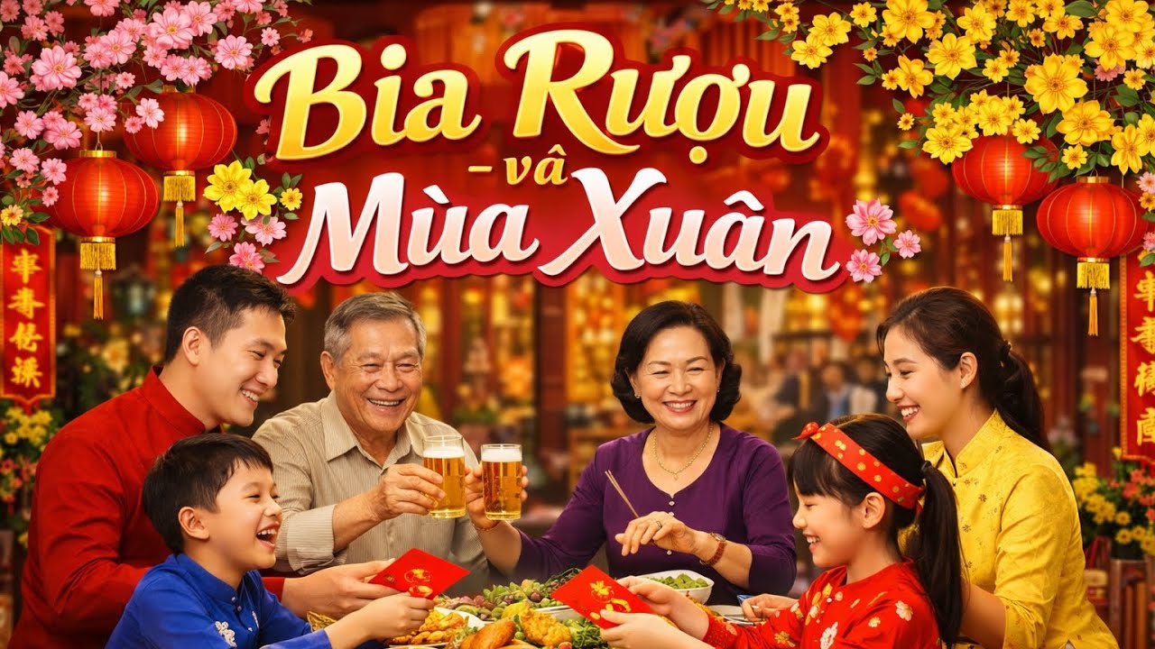 Ngày Xuân  vui tết chừng mực với rượu bia