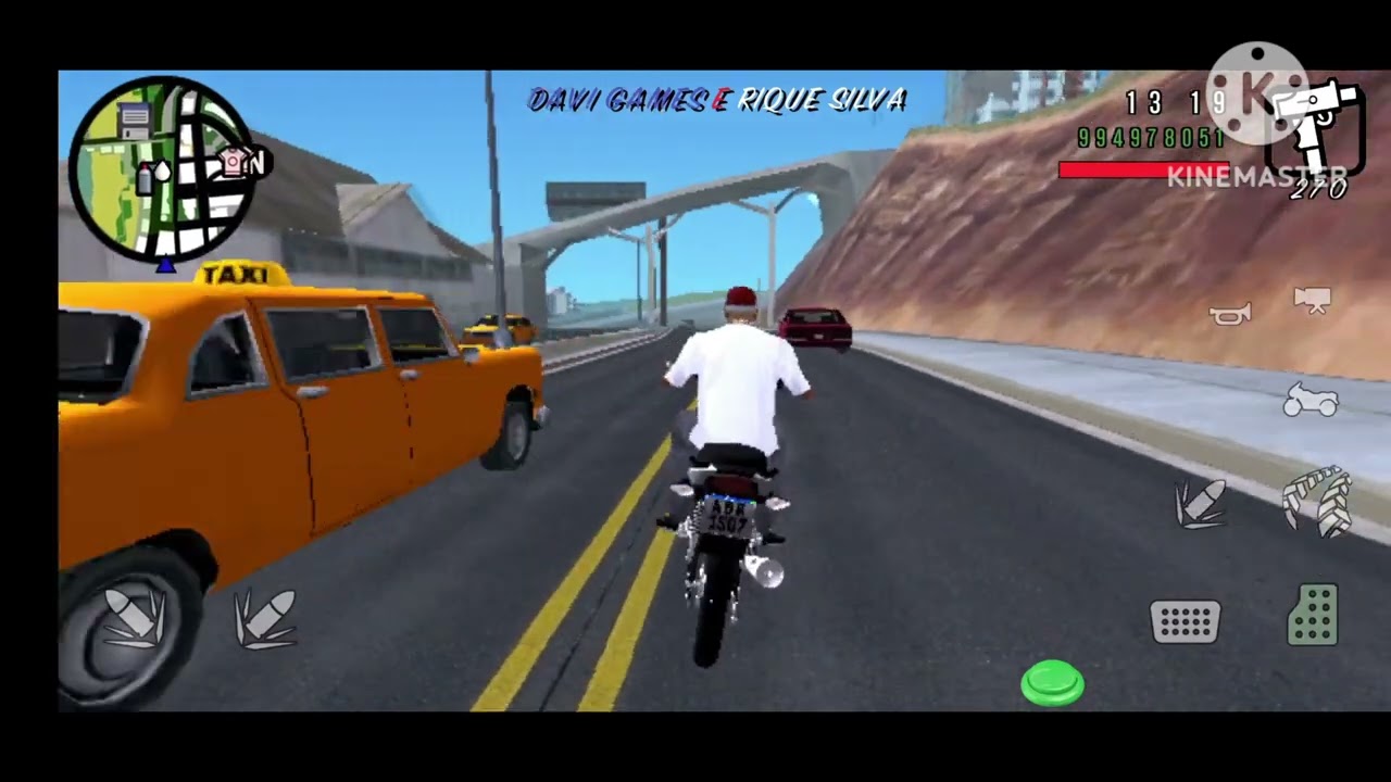 Jogando Gta motovlog parte 2  com a start 160