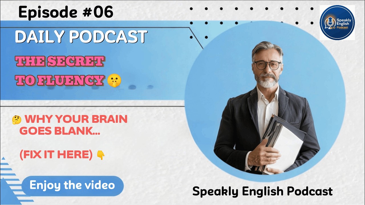 Is Your English Brain Freeze Holding You Back FOREVER? (The Chunking Method)| Epi #006