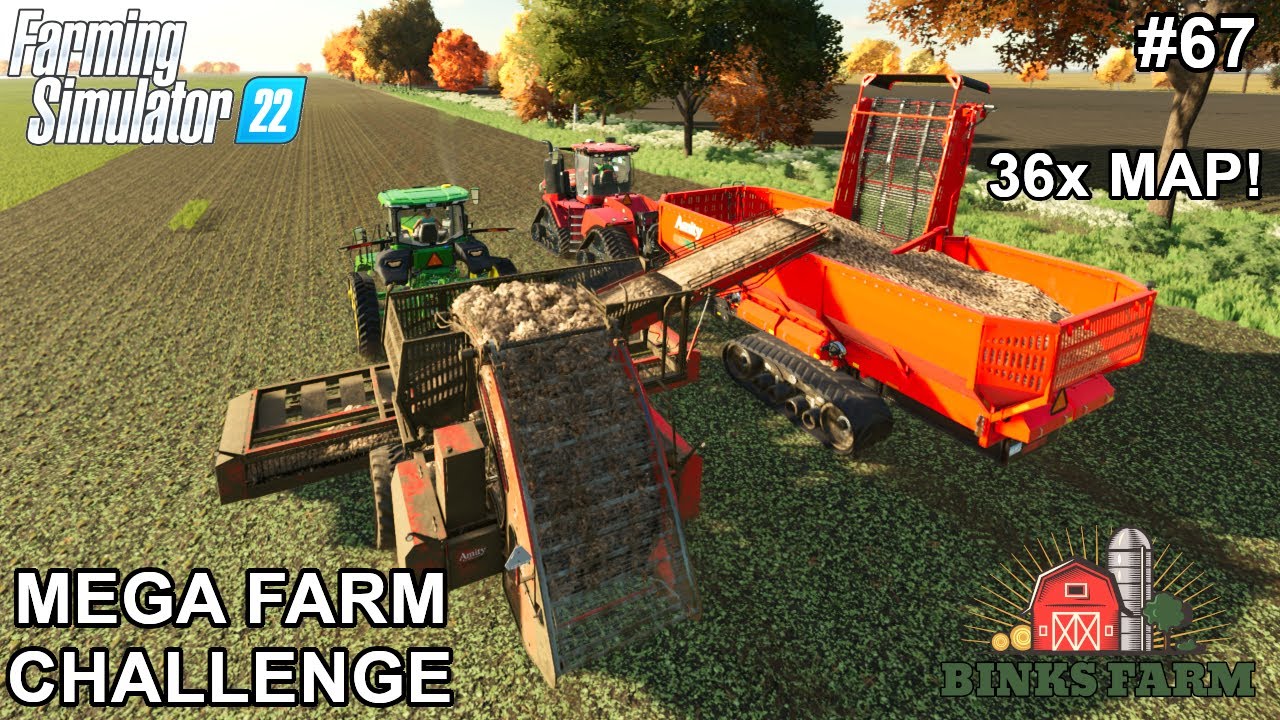 HARVESTING 75 ACRES OF SUGAR BEETS! | Spring Creek, ND | Farming Simulator 22 #67