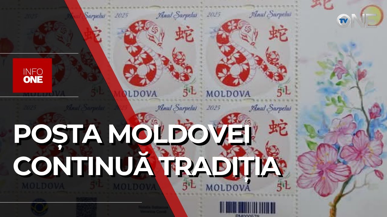 INFO ONE - SERIE DE TIMBRE PENTRU SCRISORI CU SIMBOLUL ANULUI - ȘARPELE DE LEMN