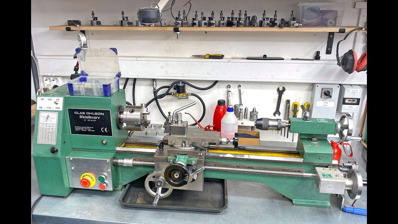 A Ferm 500-MD Lathe but bought from Clas Ohlson, Sweden 1999