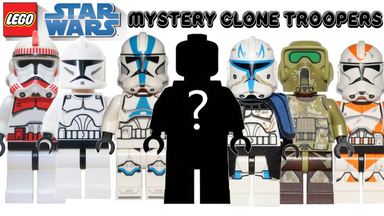 Lego Star Wars Clone Trooper Mystery Packs! (crazy pulls!)