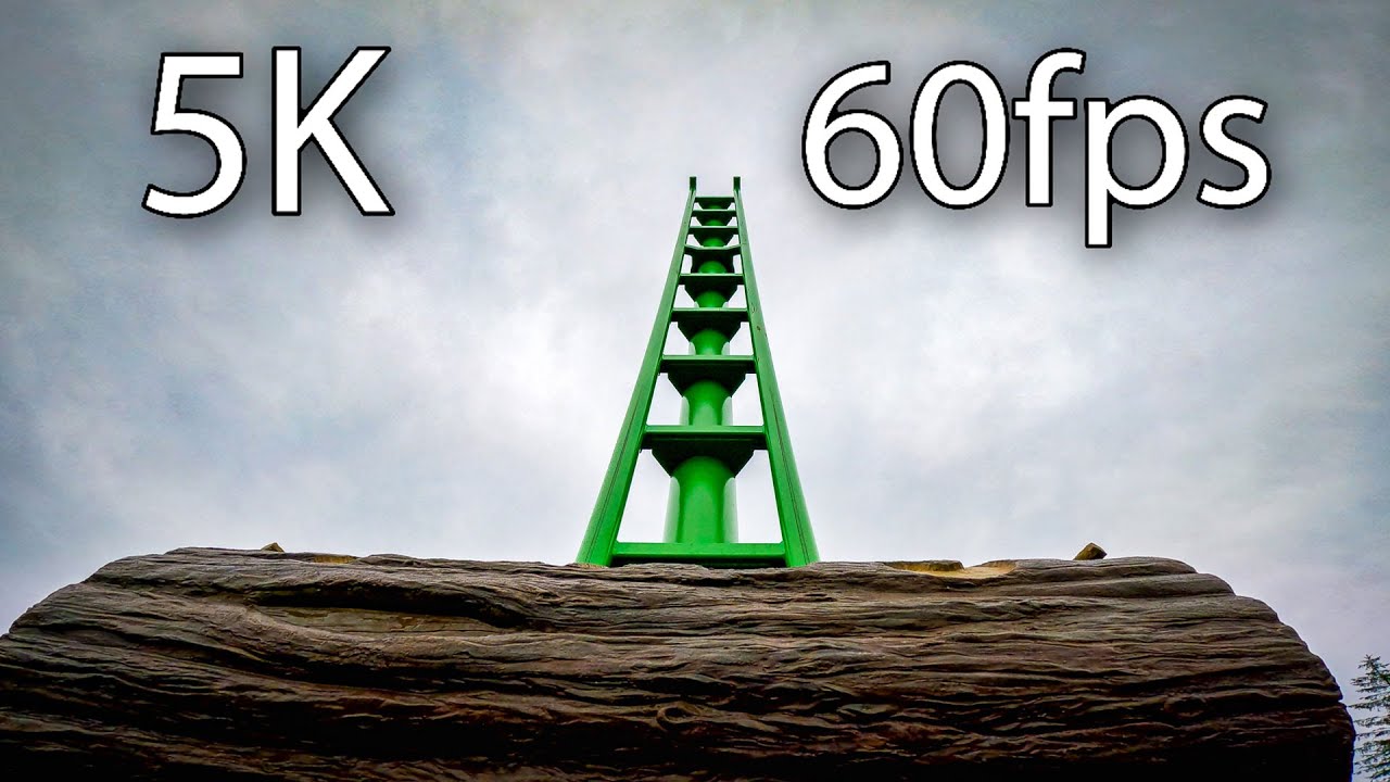 Saven front seat on-ride 5K POV @60fps F&aring;rup Sommerland Faarup Farup