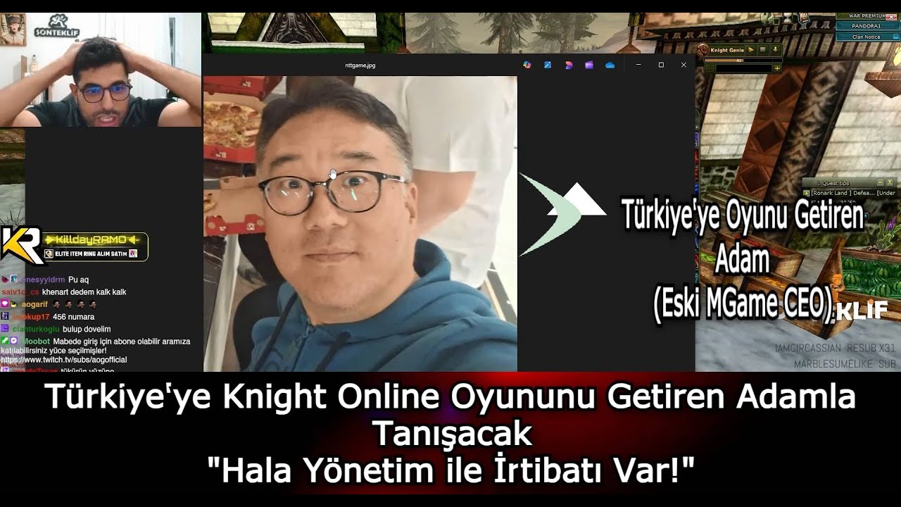 T&uuml;rkiye'ye Knight Online Oyununu Getiren Adamla Tanışacak l 