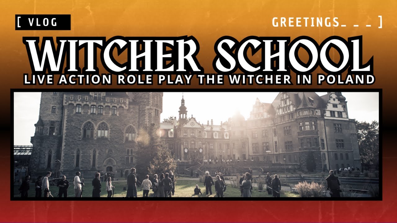 THE WITCHER LARP : BECOME A WITCHER IN REAL LIFE IN POLAND | Vlog #WITCHERSCHOOL