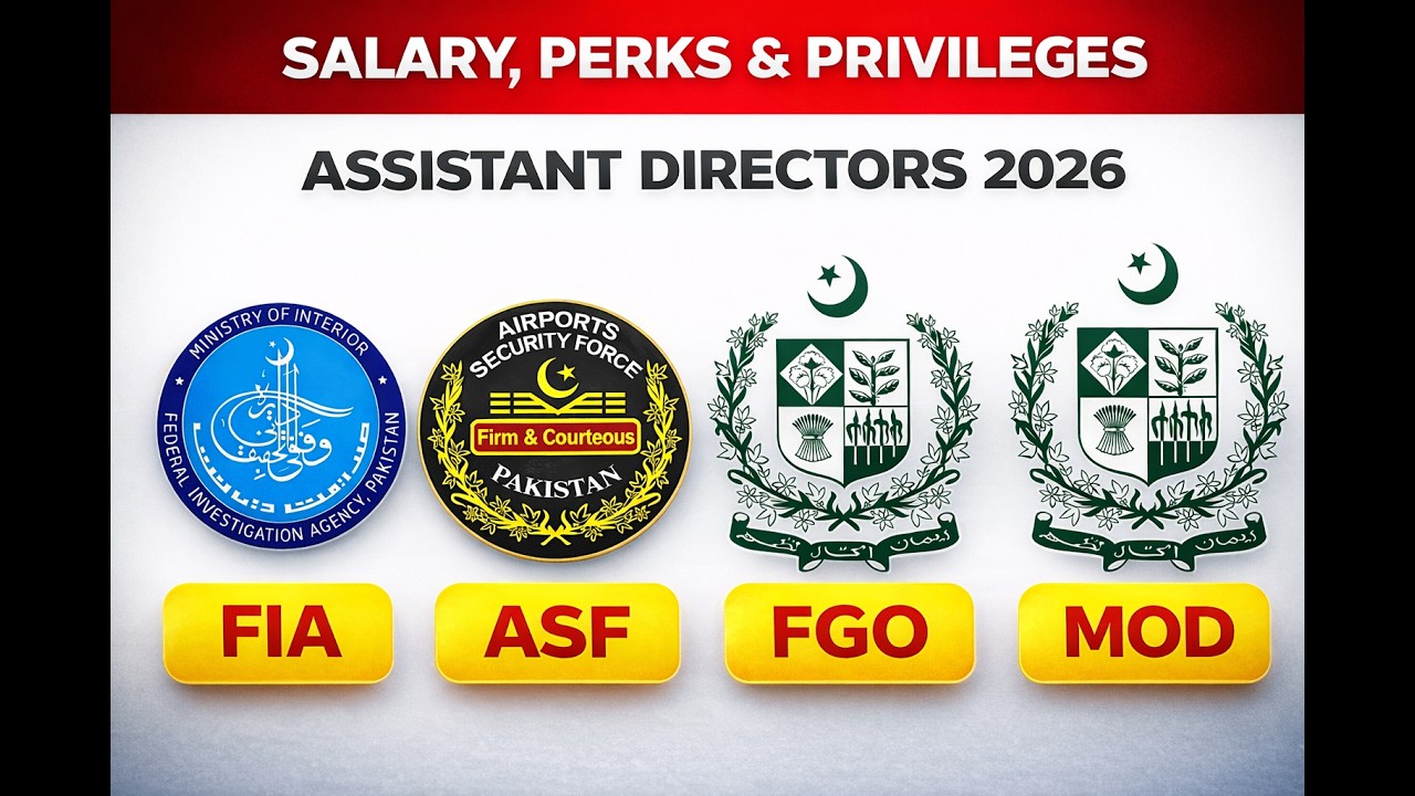 Assistant Director Salary 2026 | FIA vs ASF vs FGO vs MOD | Perks & Privileges Comparison