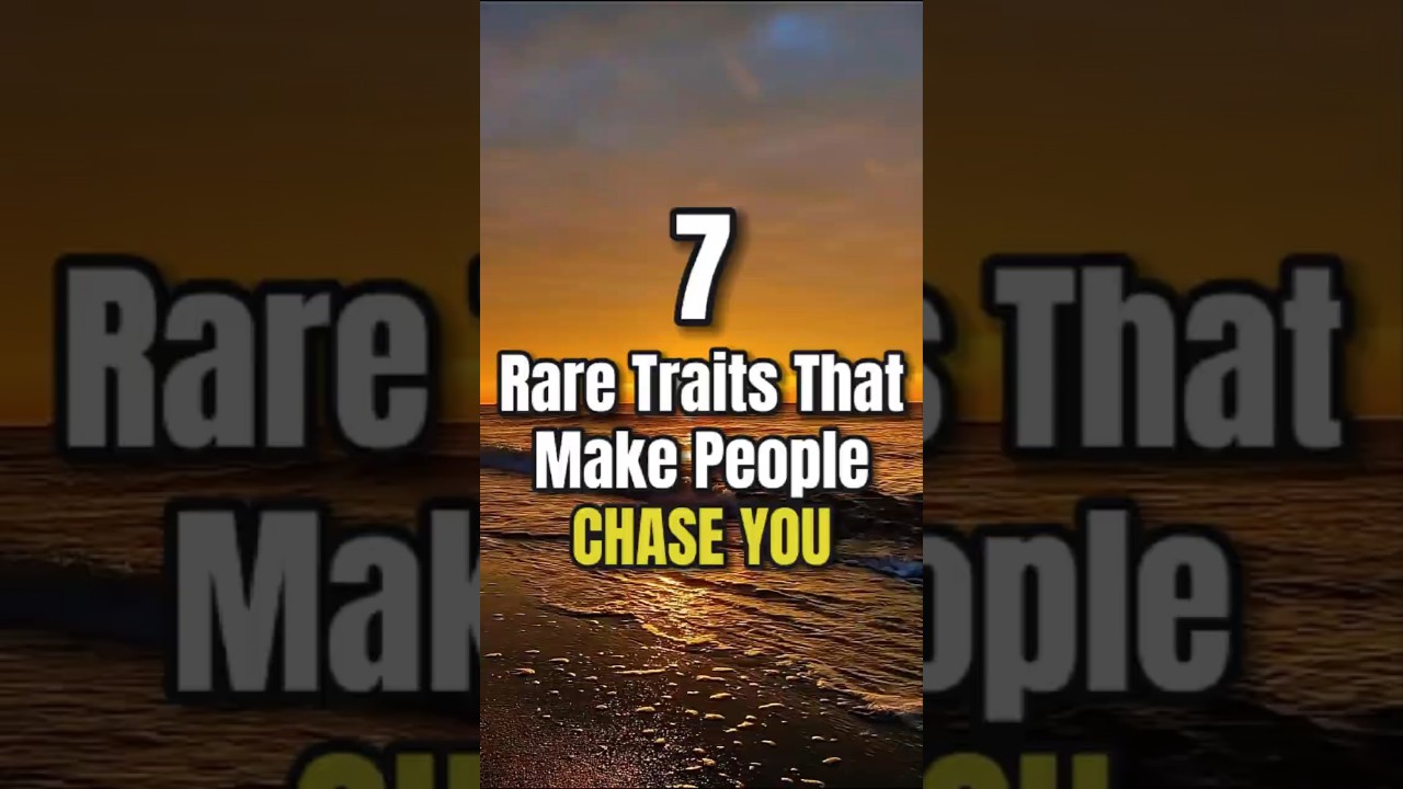 7 Rare Stoic Traits That Make People Chase You | Stoic Wisdom #stoicism #shortvideo