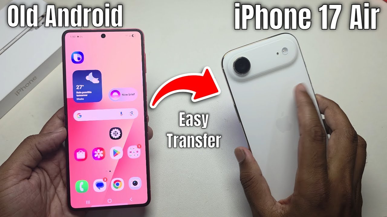 Как перенести все данные с Android на iPhone (все данные, видео, файлы, фотографии, WhatsApp)