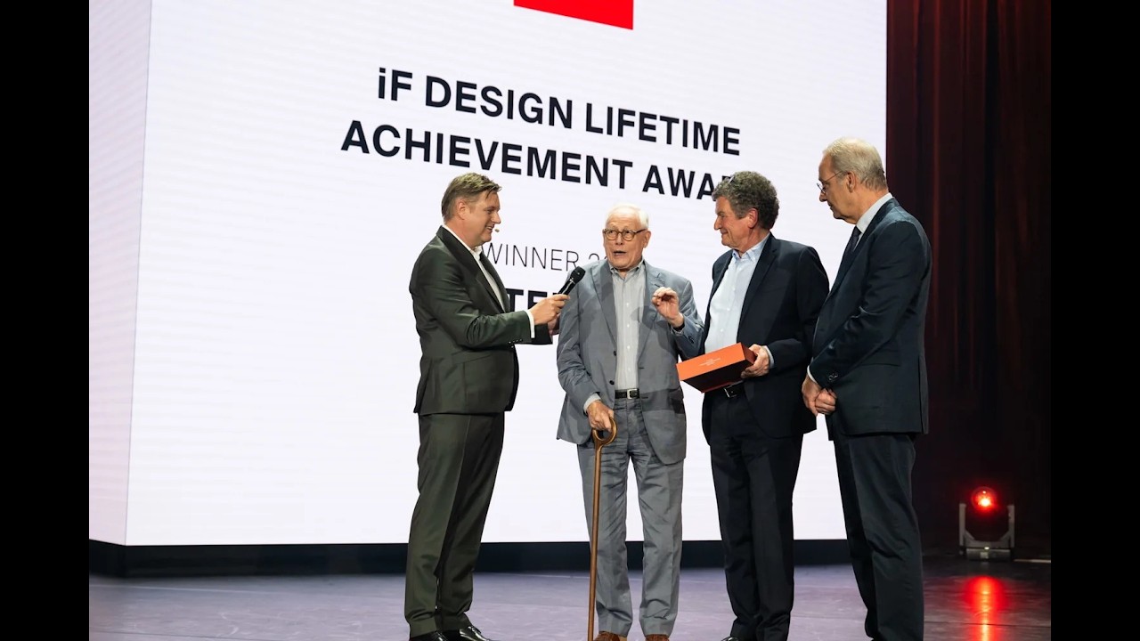 Dieter Rams received iF Design Lifetime Achievement Award 2024