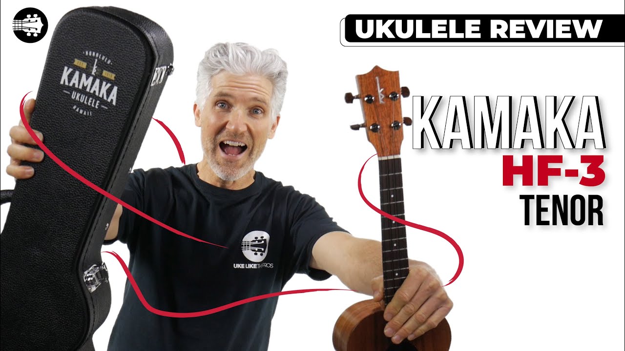 Kamaka HF3 Tenor Ukulele Hawaiian Koa | Super Ukulele Review