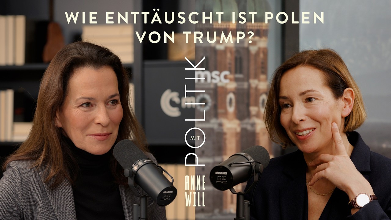 Wie enttäuscht ist Polen von Trump? Mit Monika Sus (Anne Will @ MSC)