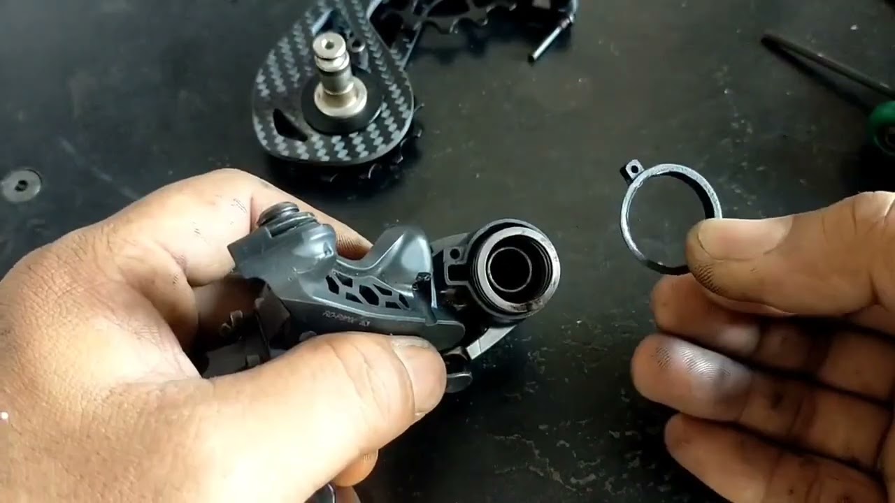Paano ikabit ang Oversize Pulley wheel kit (OSPW) sa rear derailleur ng shimano ULTEGRA R8000