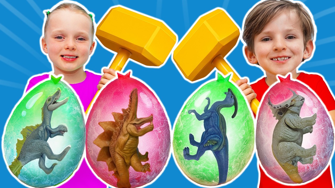 LETS UNBOX TELUR DINOSAUR DARI ZAMAN PURBA! 🦖