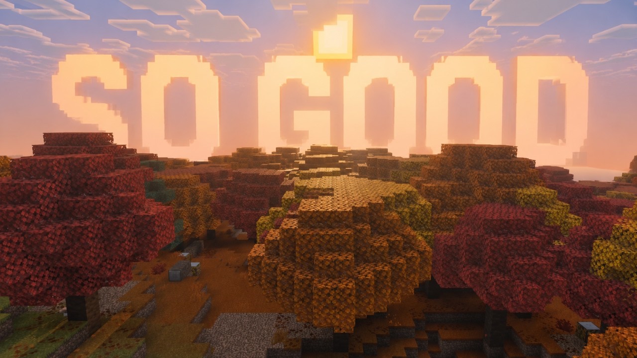 Осеннее обновление леса в Minecraft выглядит ПОТРЯСАЮЩЕ