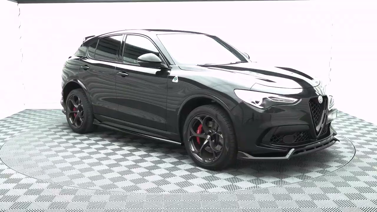 Alfa Romeo Stelvio Quadrifoglio Mk1 | Maxton Design Splitter Set | Presentation #237