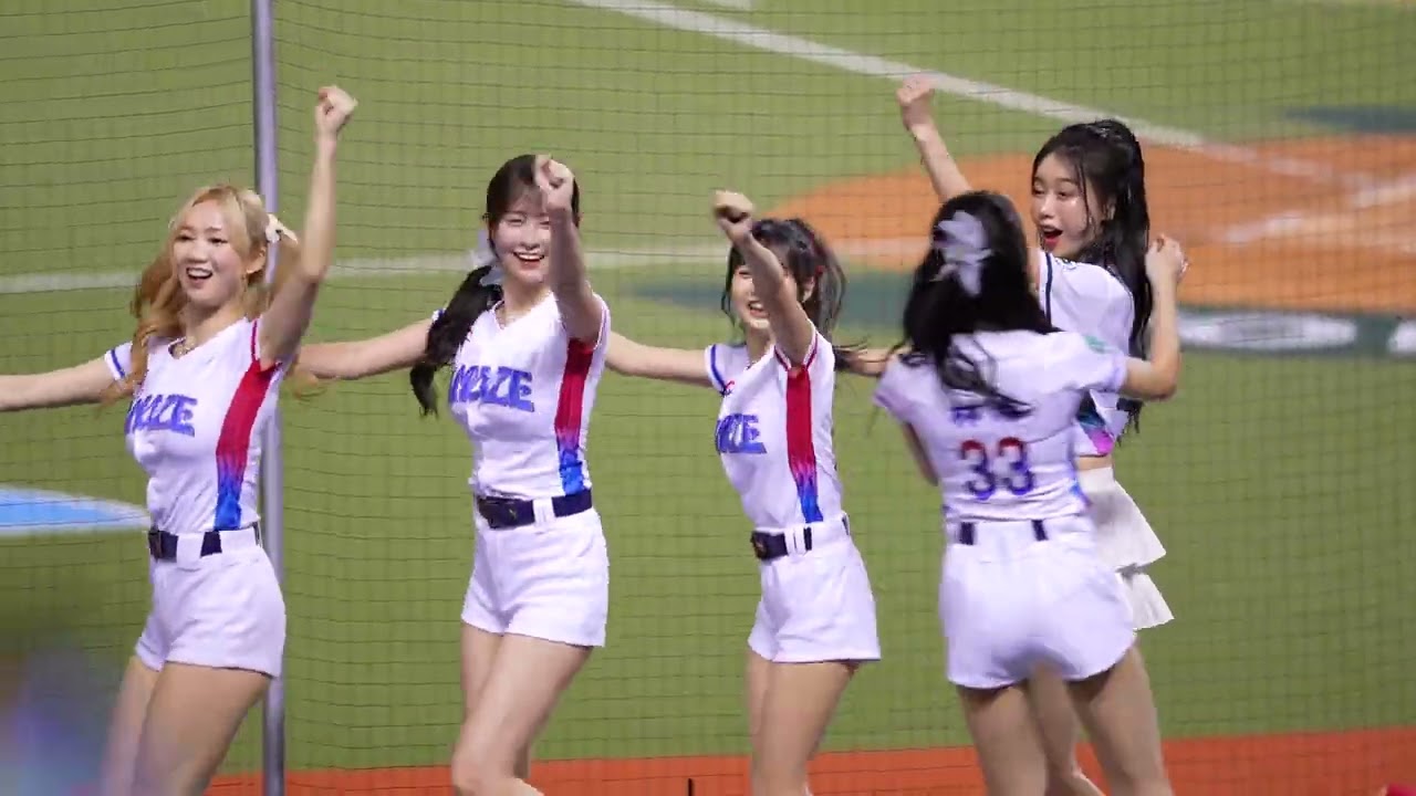 Team Taiwan 雅英都high了 金渡娥 全恩菲 超多女孩畫面 韓國女孩們幫台灣一起加油 WBC世界棒球錦標賽資格賽cheerleaders fancam