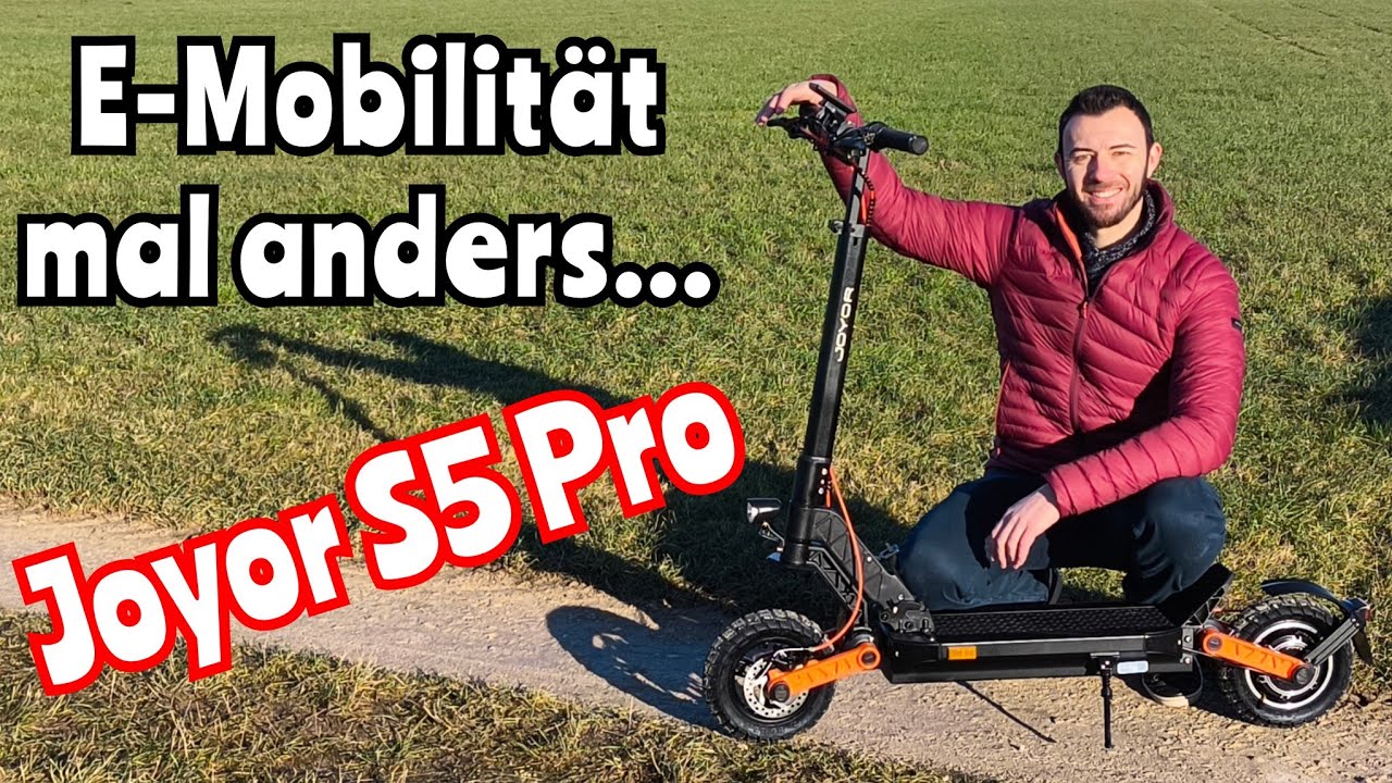 JOYOR S5 PRO E-Scooter: Alles über Leistung, Technik ,Fahrverhalten & Einstellungen erklärt