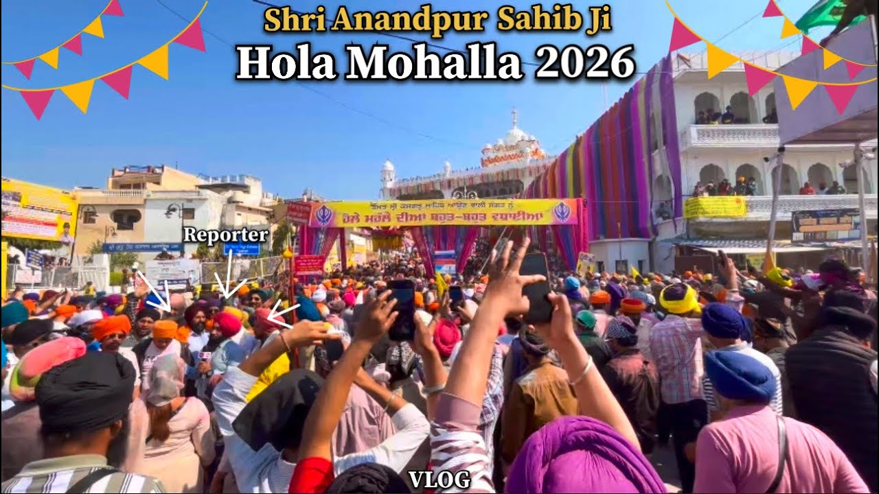 Hola Mohalla 2026,Anandpur Sahib🤯| Horse Riding & Khalsa Power Show 🔥🐎|VLOG230|