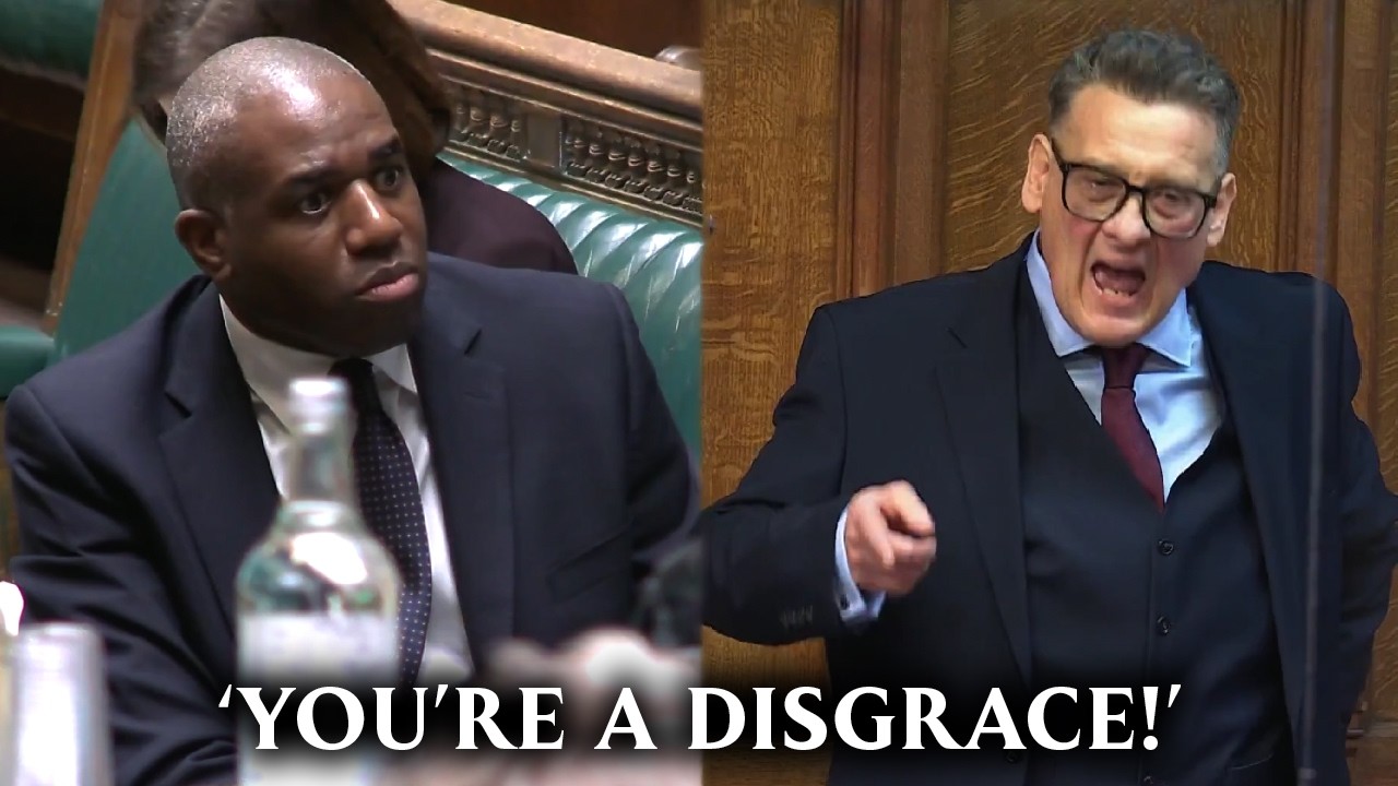 David Lammy SQUIRMS in his seat as Labour MP SPEAKS OUT against him