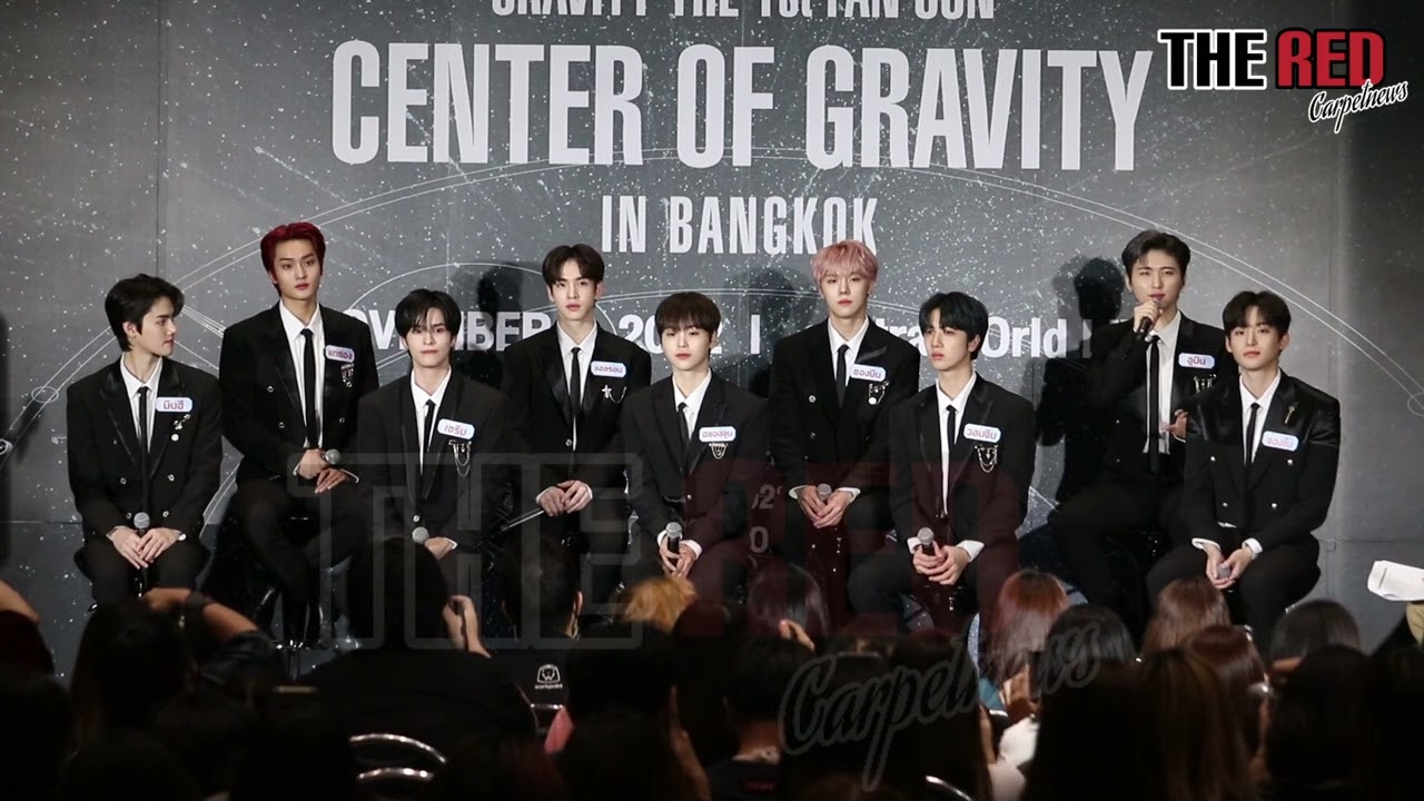 2022 CRAVITY THE FIRST FAN-CON ‘CENTER OF GRAVITY’ IN BANGKOK Press Conference