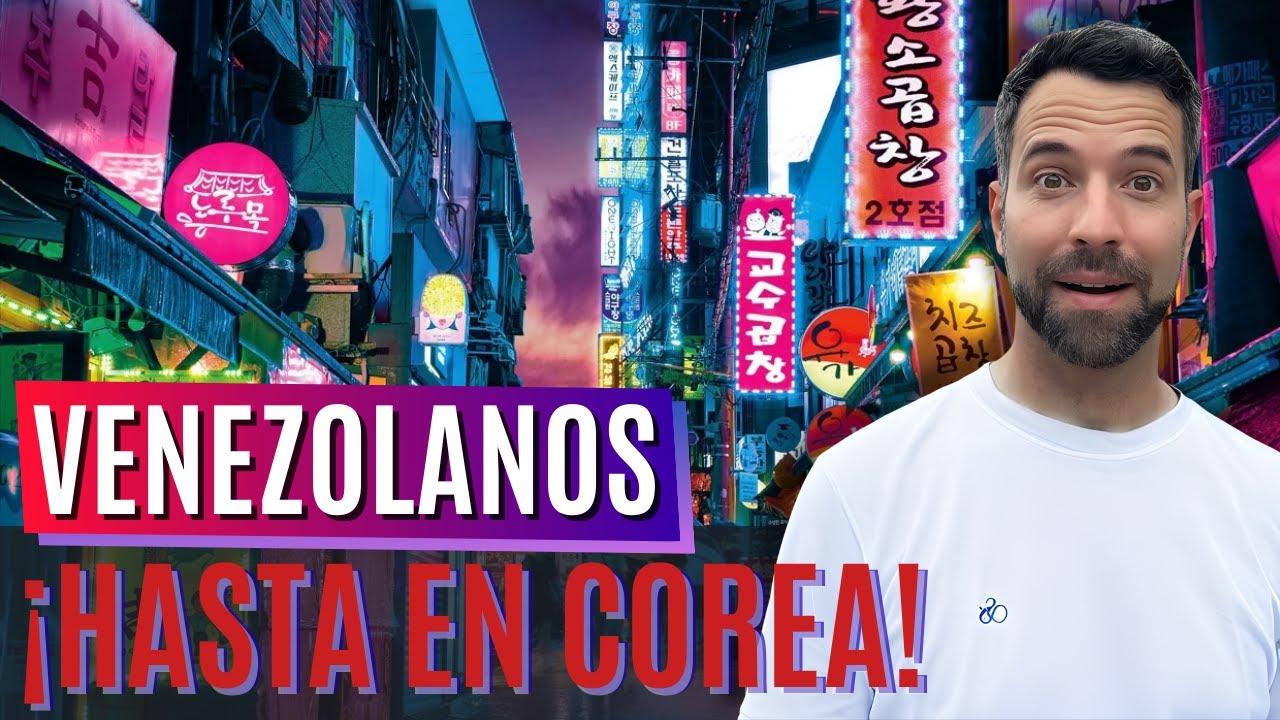 Los venezolanos ya migran hasta a Corea