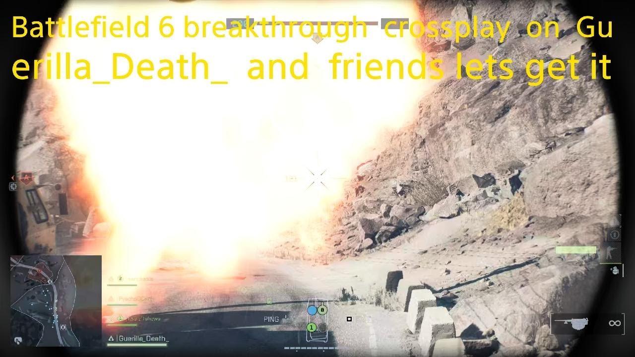 Battlefield 6 with Guerilla_Death_ and friends crossplay on Breakthrough