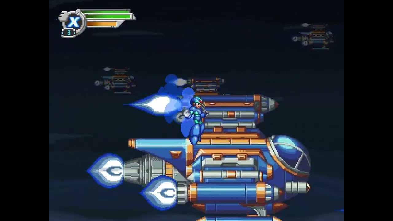 Mega Man X Code Red - Air Force Test