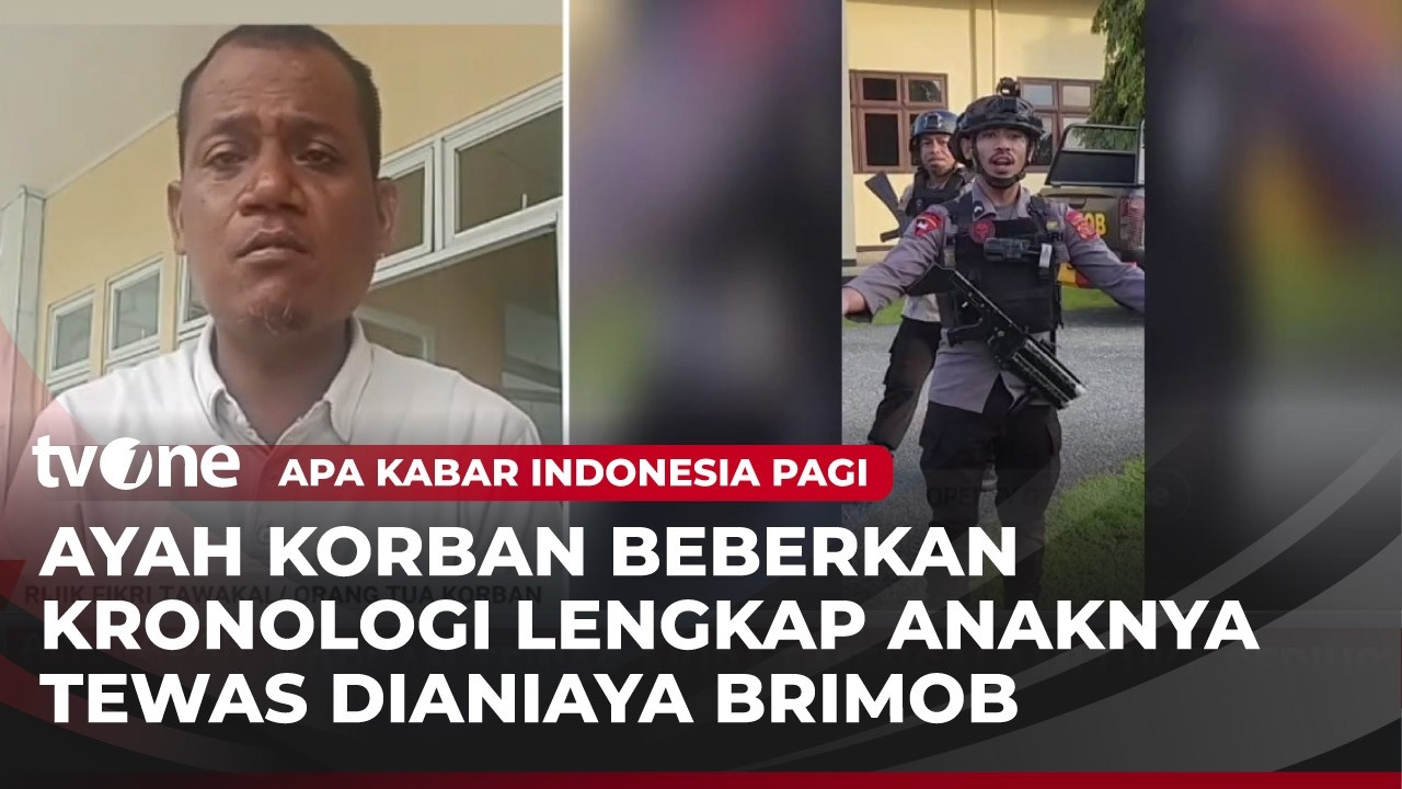 Ayah Korban: Pelaku Brimob Sempat Mengelak atas Perbuatannya | AKIP tvOne