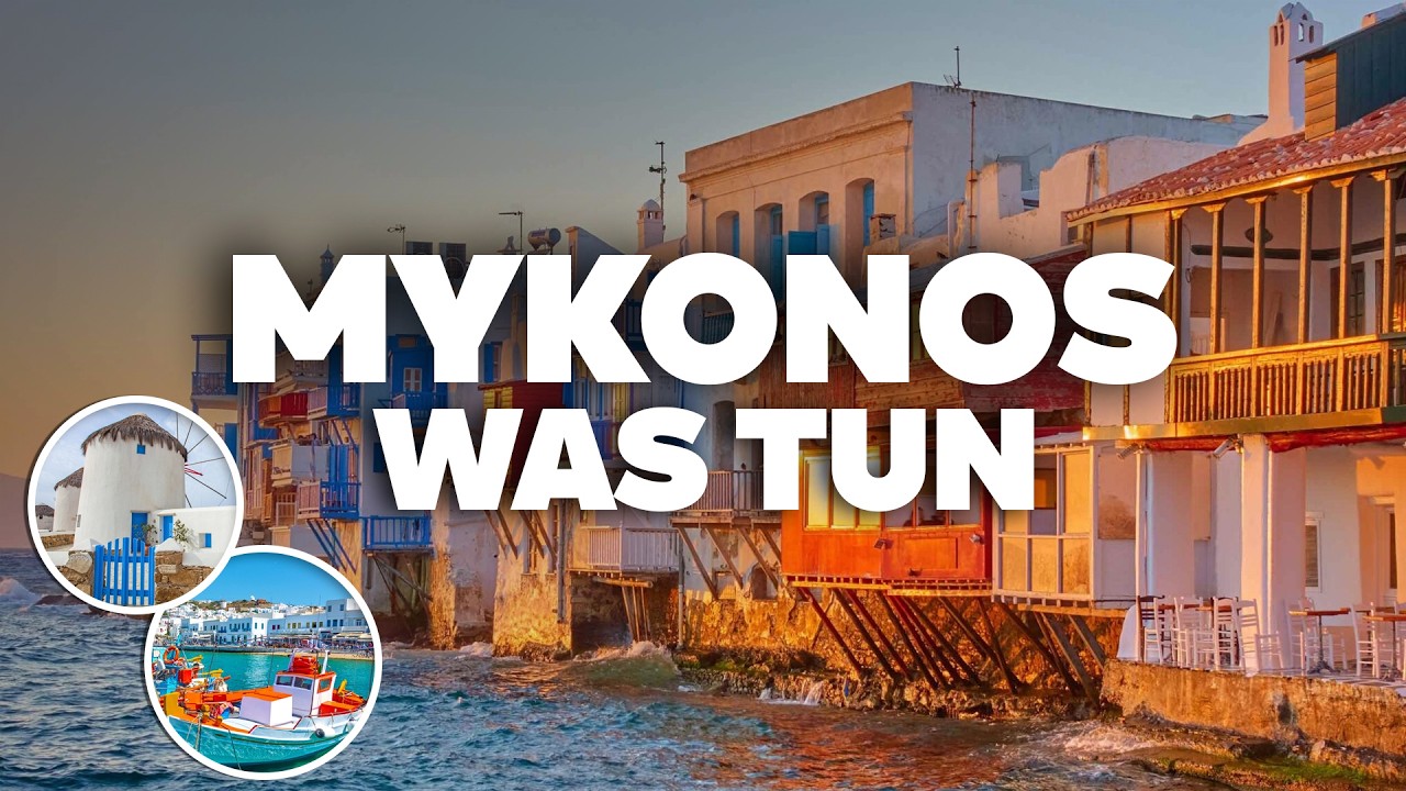WAS TUN AUF MYKONOS! Ausflüge, Sehenswürdigkeiten und Highlights!