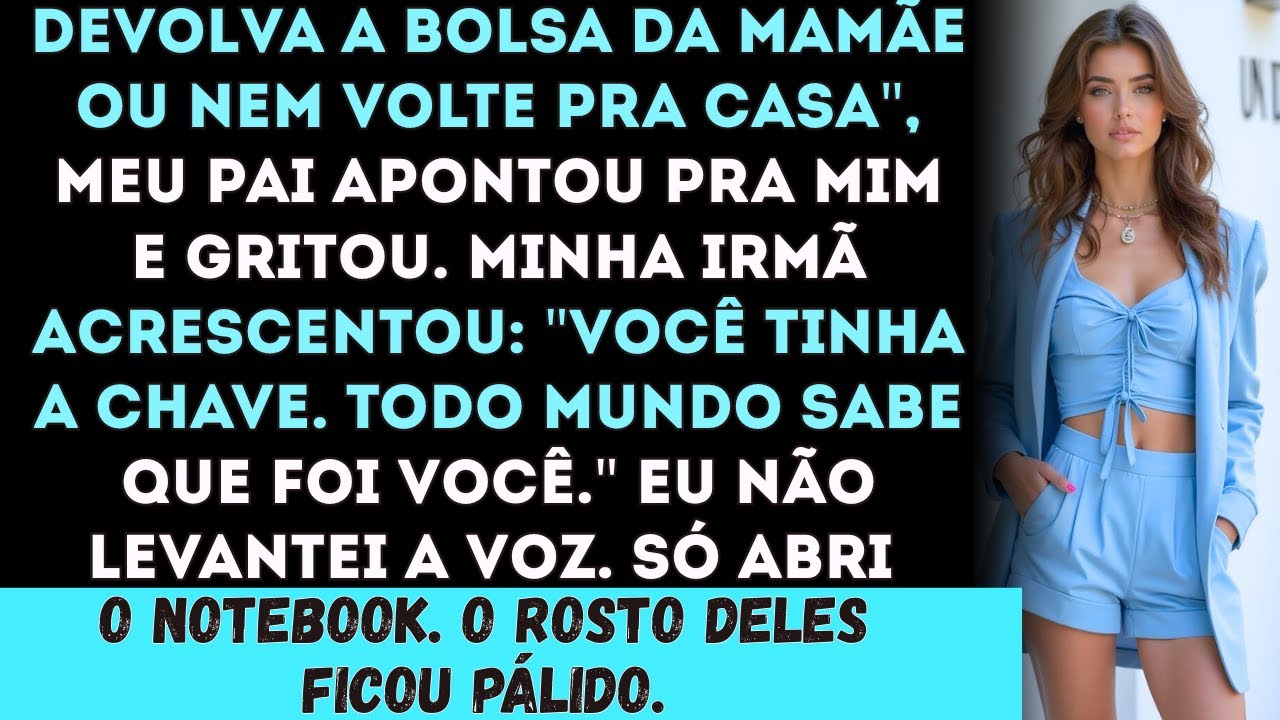 Meu pai disse: “Traga a bolsa de volta ou nem pense em voltar.” — Então eu mostrei a ele exatamente