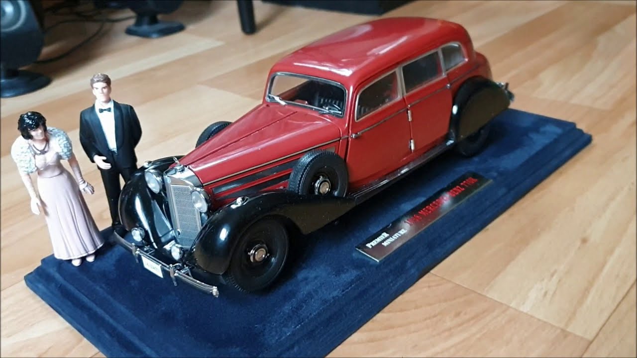 Diecast Mercedes Benz 770K, Signature Models, 1:18 Scale