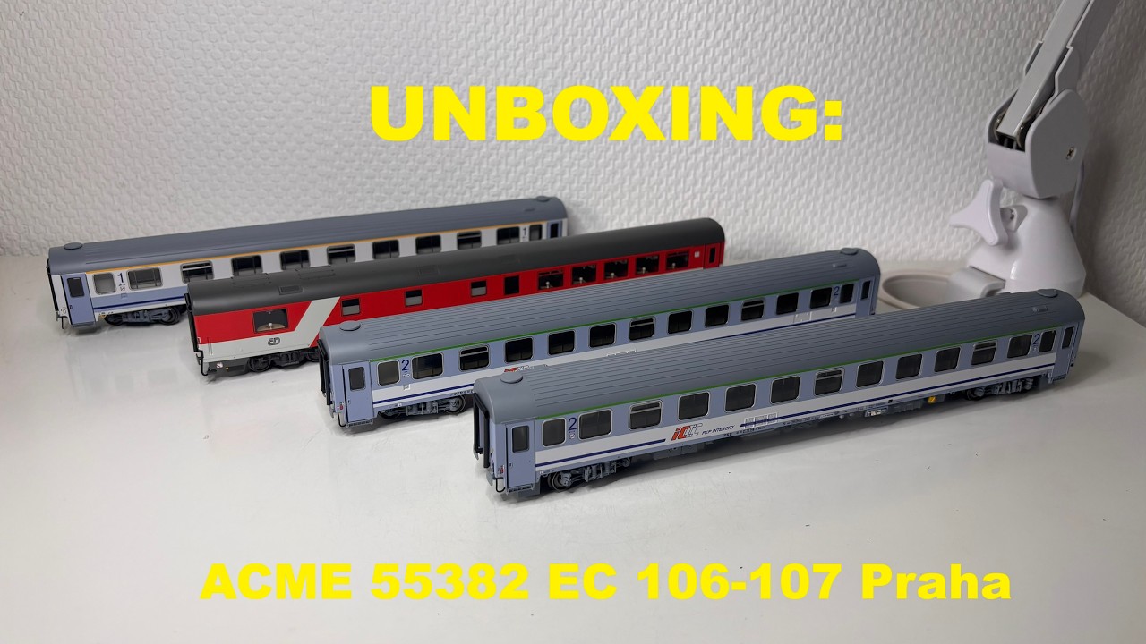 UNBOXING: ACME 55382 EC 106/107 Praha