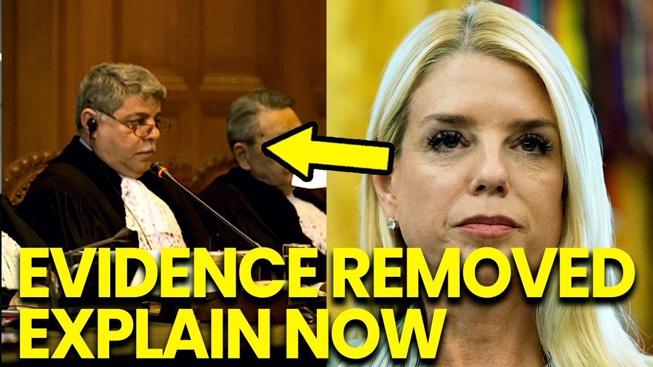 Pam Bondi CAUGHT REMOVING Evidence Judge ORDERS Her to Explain NOW!!