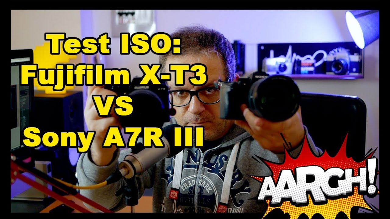 Test ISO: Fujifilm XT3 vs Sony A7R III
