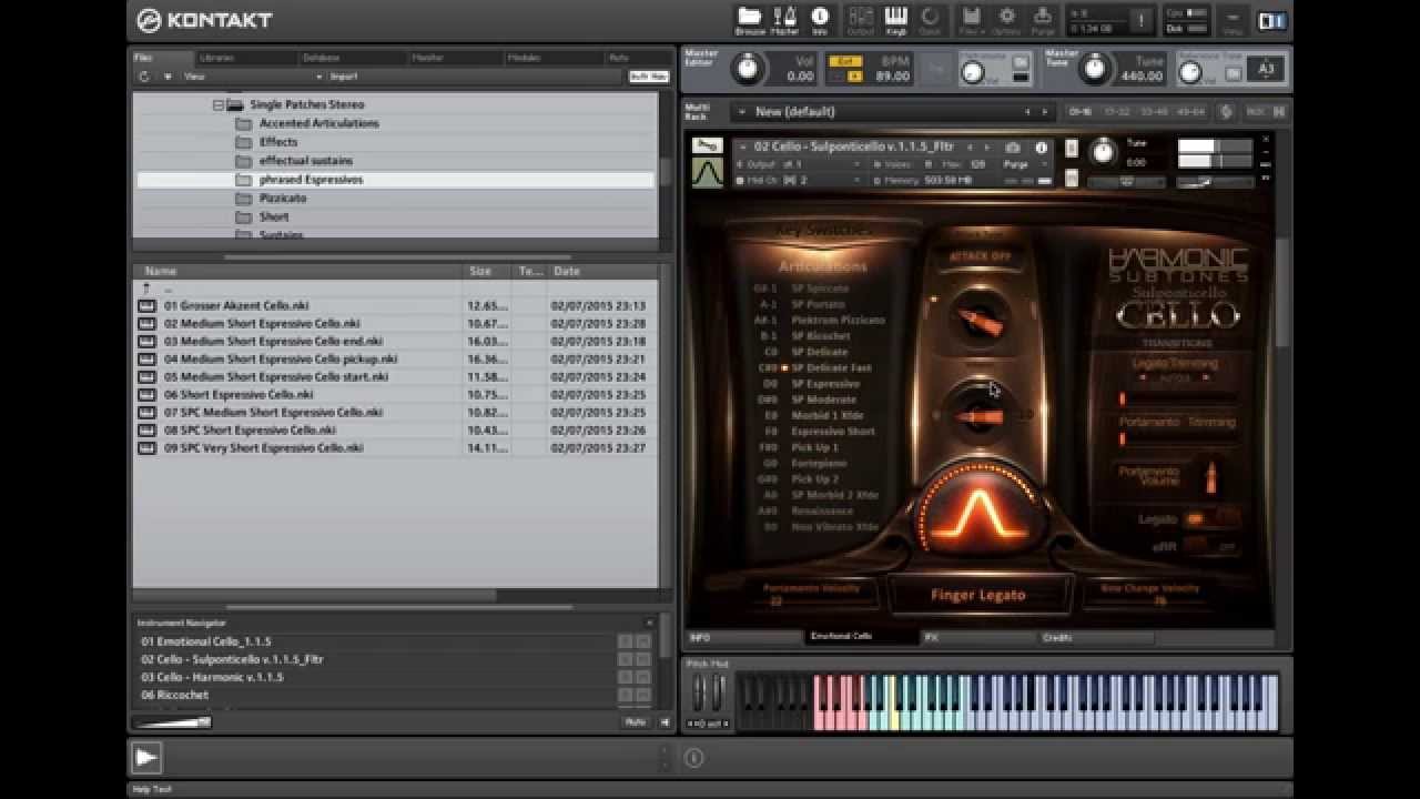 Best Service Emotional Cello - Walkthrough 2