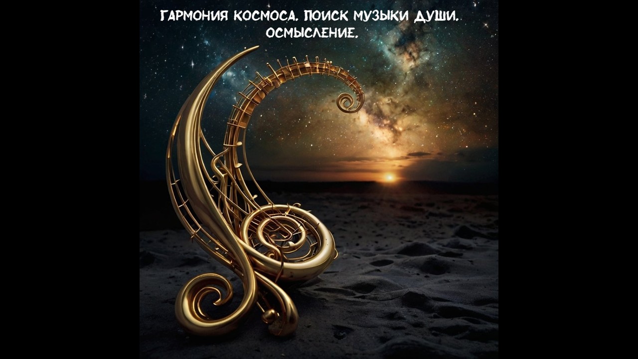 Гармония космоса. Поиск музыки души. Осмысление. Премьера трека.