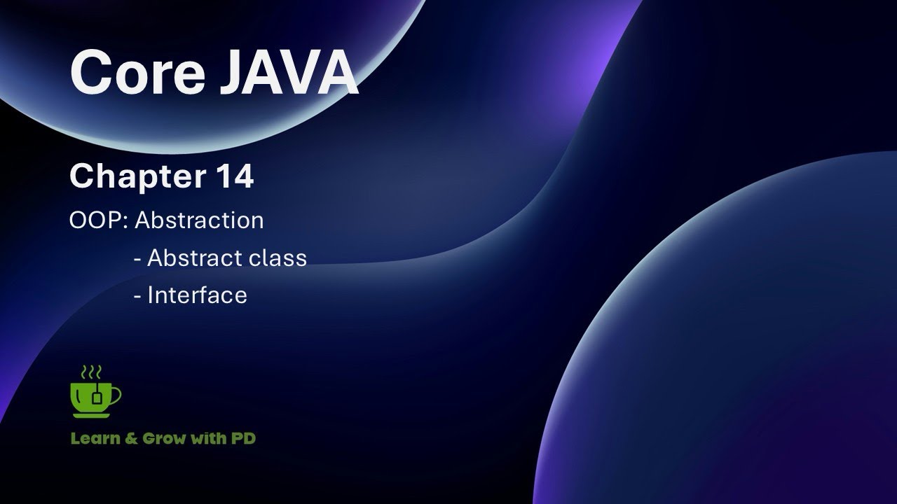“Java for Beginners: Abstraction “