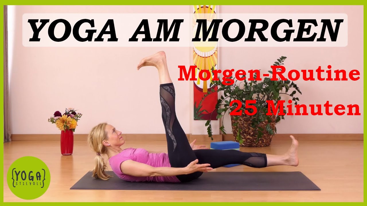 Yoga Morgenroutine 💛 mit Yoga am Morgen kraftvoll & energiegeladen in den Tag starten