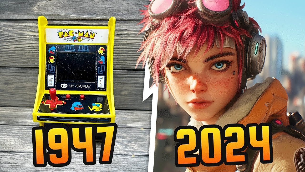 Evolution of Video Game Graphics (1947-2024)